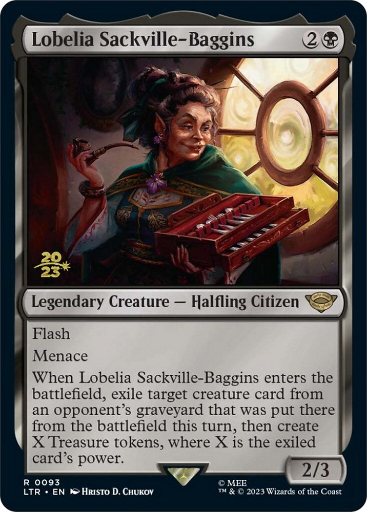 Lobelia Sackville-Baggins [The Lord of the Rings: Tales of Middle-Earth Prerelease Promos] | Gam3 Escape