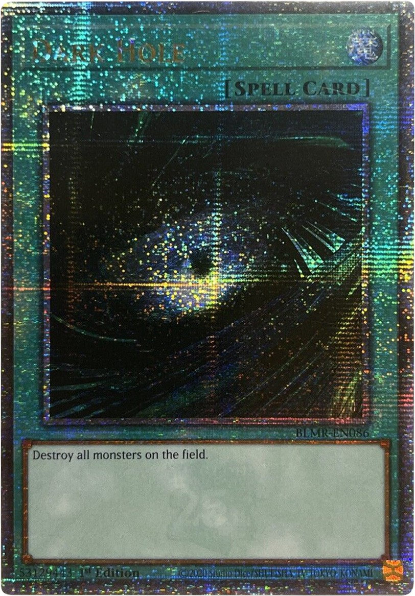 Dark Hole [BLMR-EN086] Quarter Century Secret Rare | Gam3 Escape