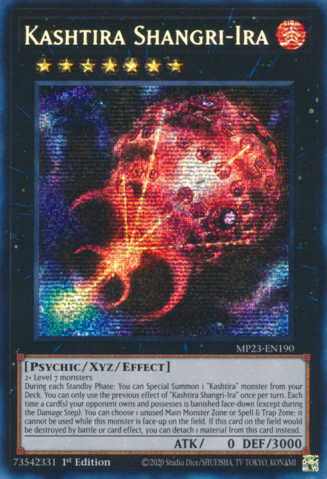 Kashtira Shangri-Ira [MP23-EN190] Prismatic Secret Rare | Gam3 Escape