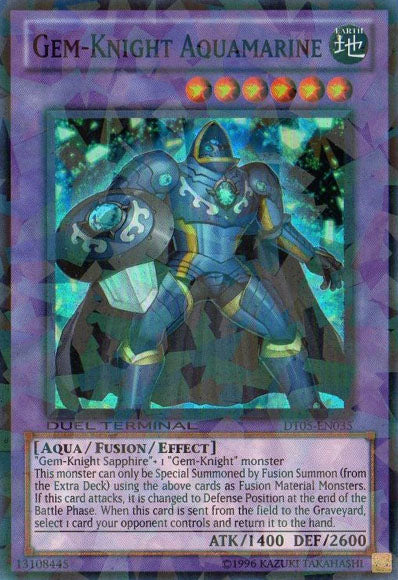 Gem-Knight Aquamarine [DT05-EN035] Super Rare | Gam3 Escape