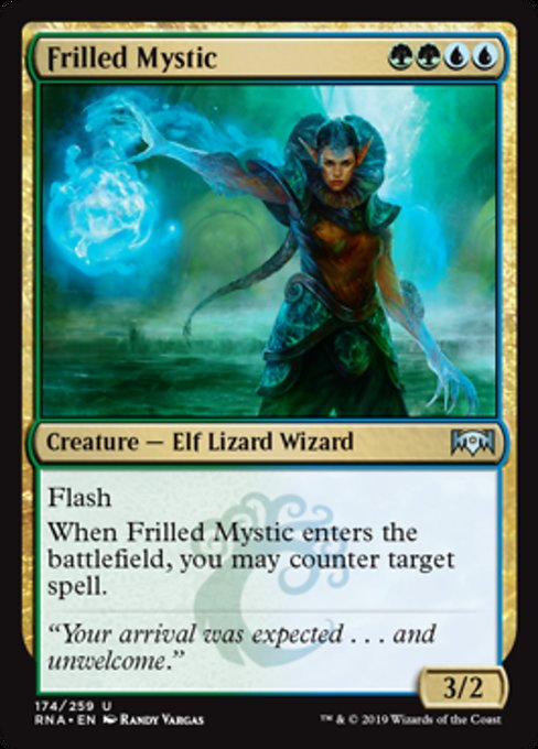 Frilled Mystic [Ravnica Allegiance] | Gam3 Escape