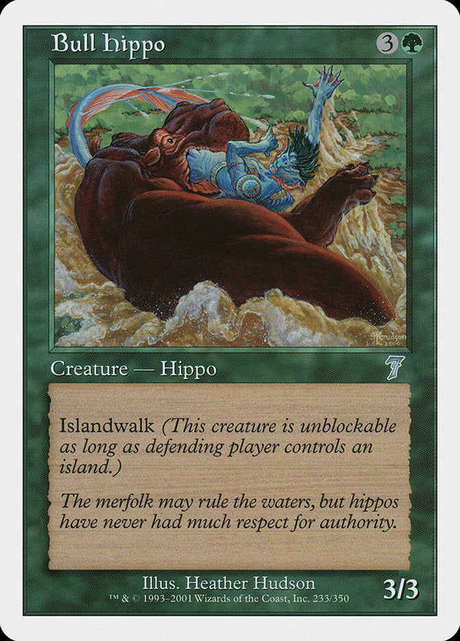 Bull Hippo [Seventh Edition] | Gam3 Escape