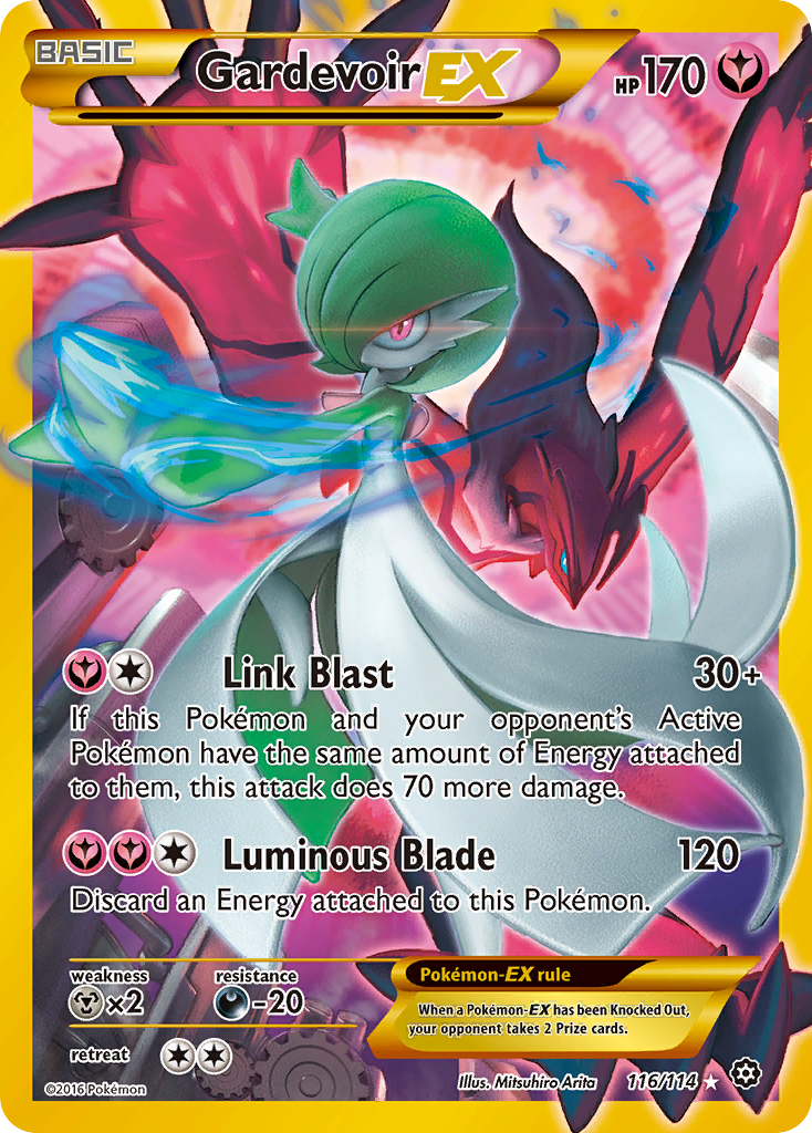 Gardevoir EX (116/114) [XY: Steam Siege] | Gam3 Escape