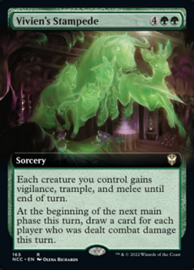 Vivien's Stampede (Extended Art) [Streets of New Capenna Commander] | Gam3 Escape