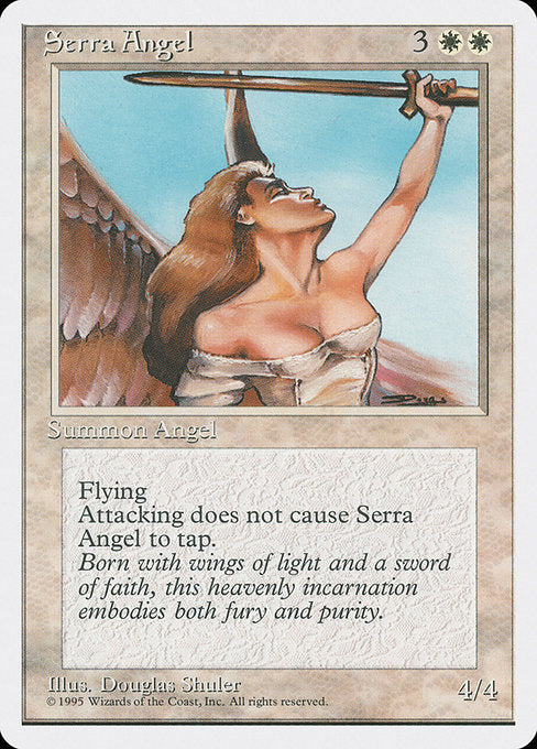 Serra Angel [Fourth Edition] | Gam3 Escape