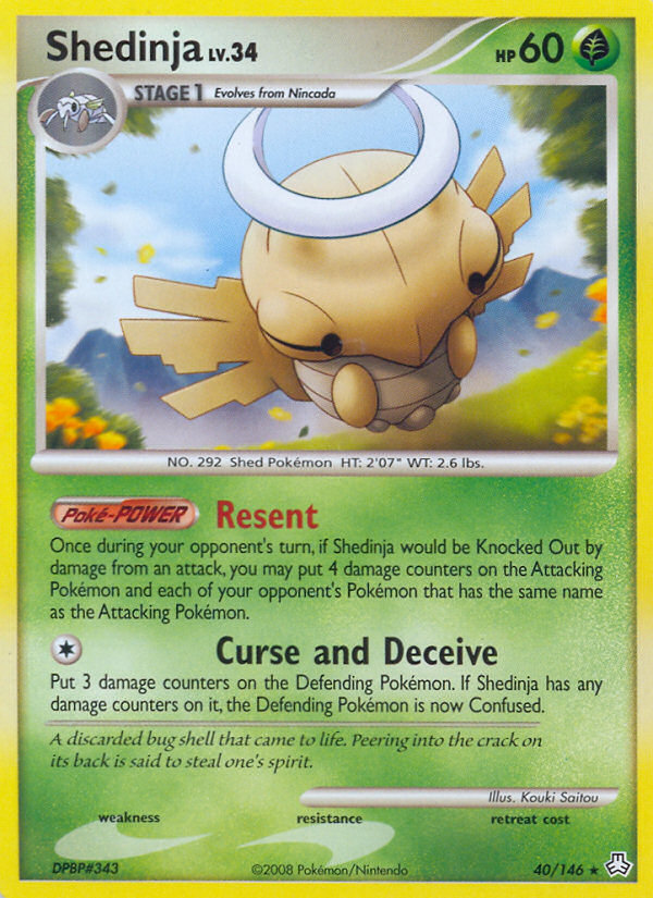 Shedinja (40/146) [Diamond & Pearl: Legends Awakened] | Gam3 Escape