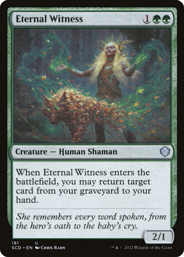 Eternal Witness [Starter Commander Decks] | Gam3 Escape