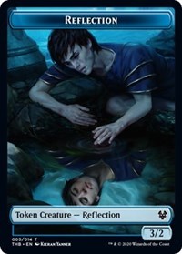 Reflection // Satyr Double-sided Token [Theros Beyond Death Tokens] | Gam3 Escape