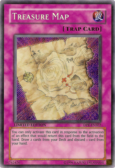 Treasure Map [DPK-ENSE2] Secret Rare | Gam3 Escape