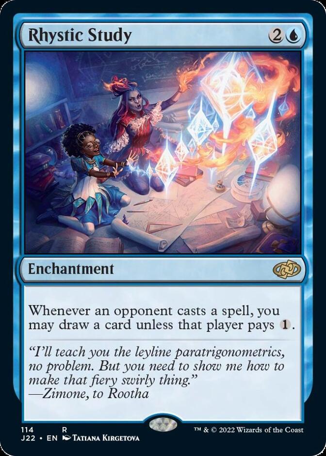 Rhystic Study [Jumpstart 2022] | Gam3 Escape