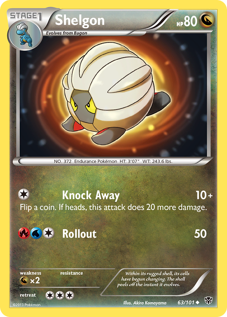 Shelgon (63/101) [Black & White: Plasma Blast] | Gam3 Escape