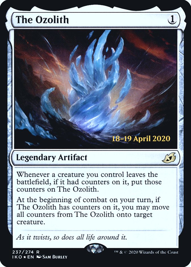 The Ozolith  [Ikoria: Lair of Behemoths Prerelease Promos] | Gam3 Escape