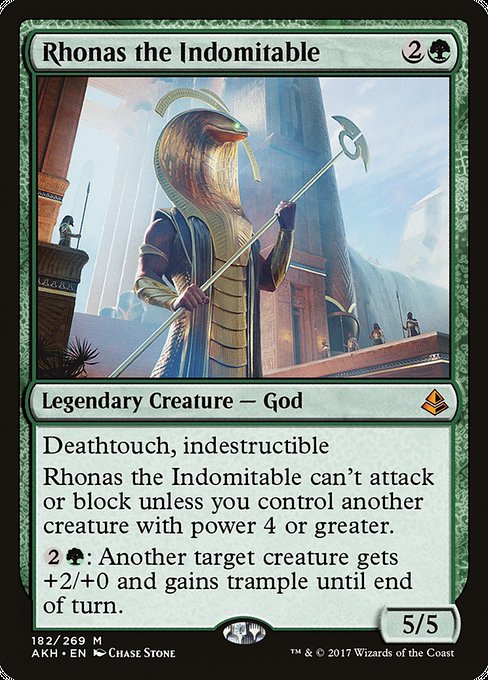 Rhonas the Indomitable [Amonkhet] | Gam3 Escape