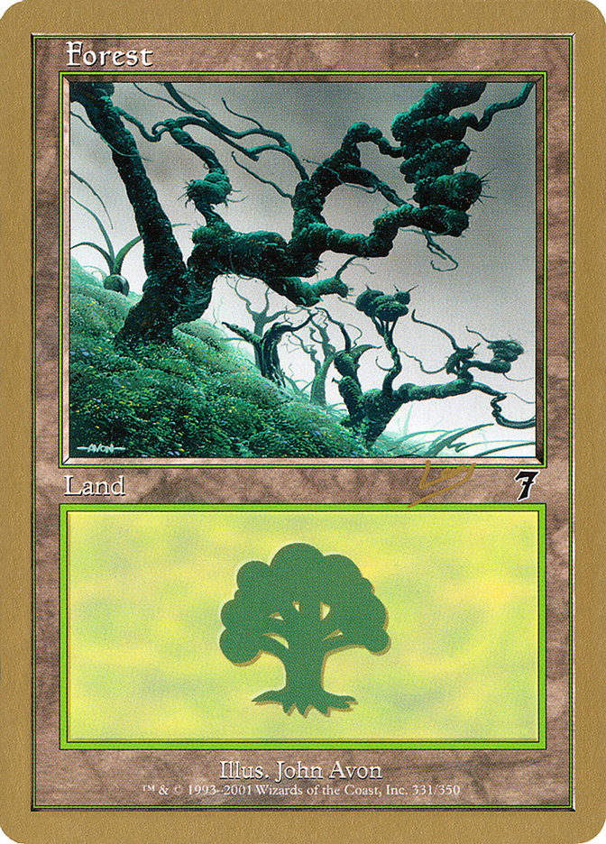 Forest (rl331) (Raphael Levy) [World Championship Decks 2002] | Gam3 Escape