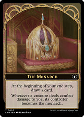 The Monarch // Elf Druid Double-Sided Token [Commander Masters Tokens] | Gam3 Escape