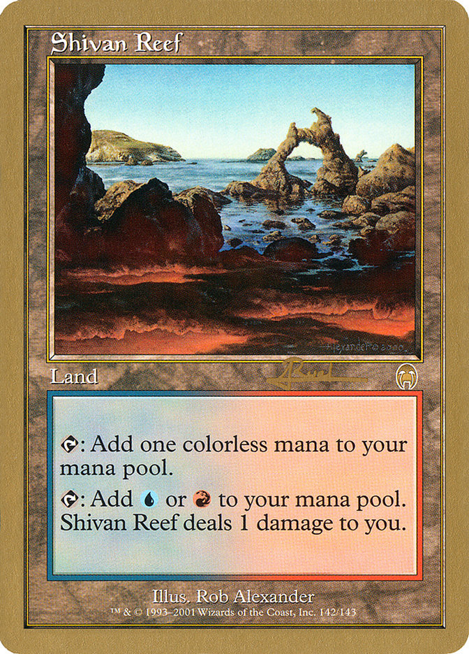 Shivan Reef (Antoine Ruel) [World Championship Decks 2001] | Gam3 Escape