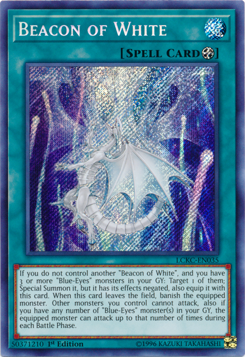 Beacon of White [LCKC-EN035] Secret Rare | Gam3 Escape