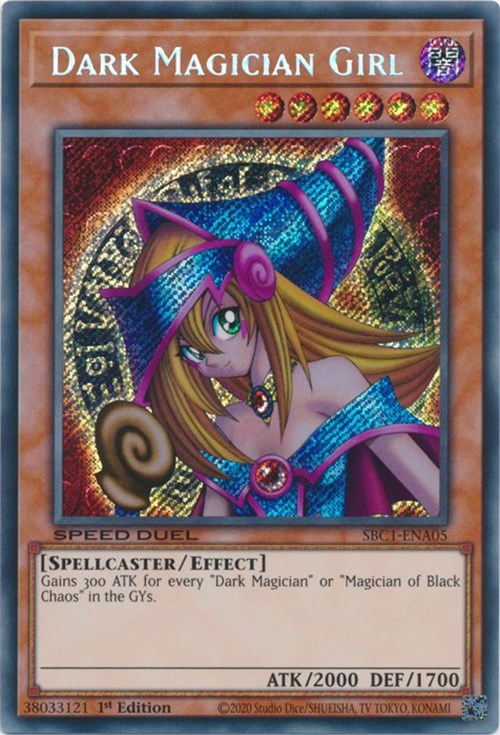 Dark Magician Girl [SBC1-ENA05] Secret Rare | Gam3 Escape