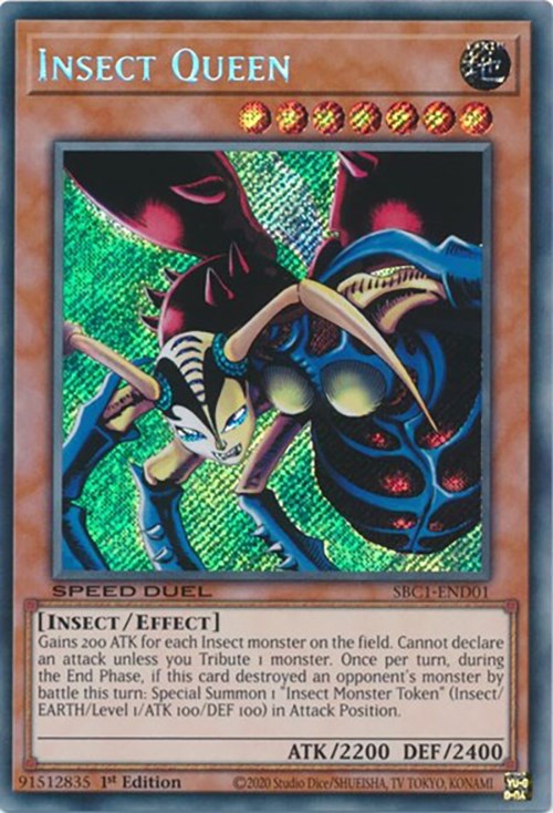 Insect Queen [SBC1-END01] Secret Rare | Gam3 Escape