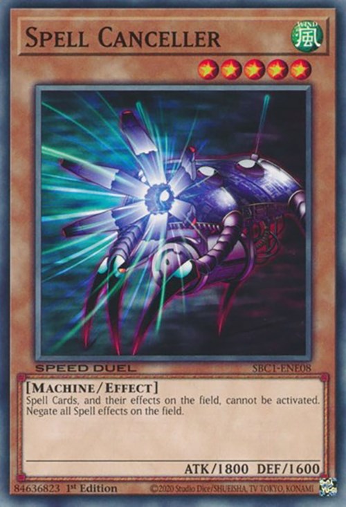 Spell Canceller [SBC1-ENE08] Common | Gam3 Escape