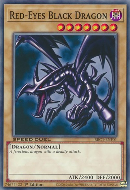 Red-Eyes Black Dragon [SBC1-ENF01] Common | Gam3 Escape