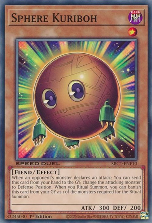 Sphere Kuriboh [SBC1-ENF10] Common | Gam3 Escape