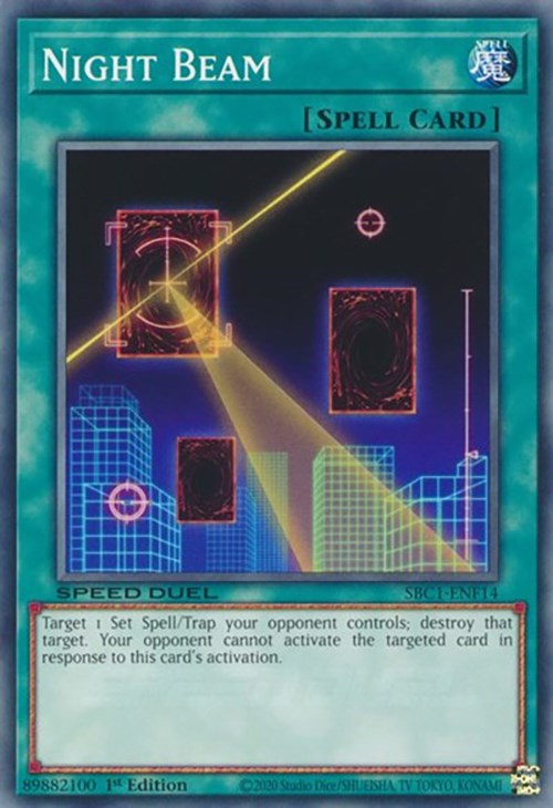 Night Beam [SBC1-ENF14] Common | Gam3 Escape