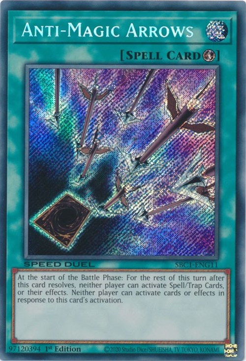 Anti-Magic Arrows [SBC1-ENG11] Secret Rare | Gam3 Escape