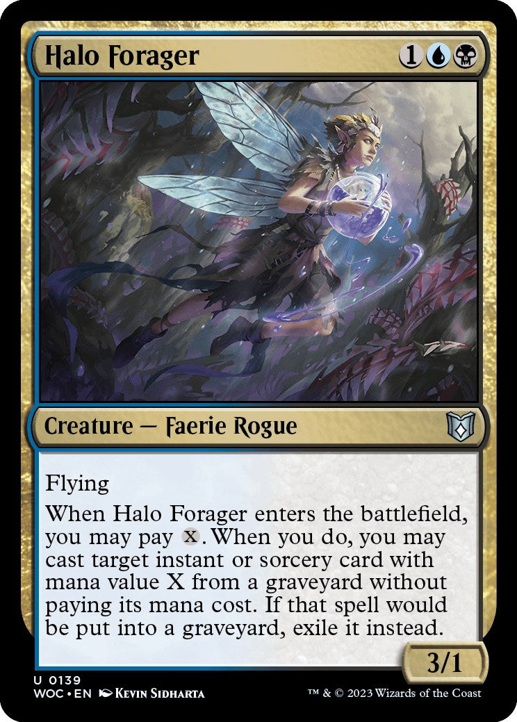 Halo Forager [Wilds of Eldraine Commander] | Gam3 Escape