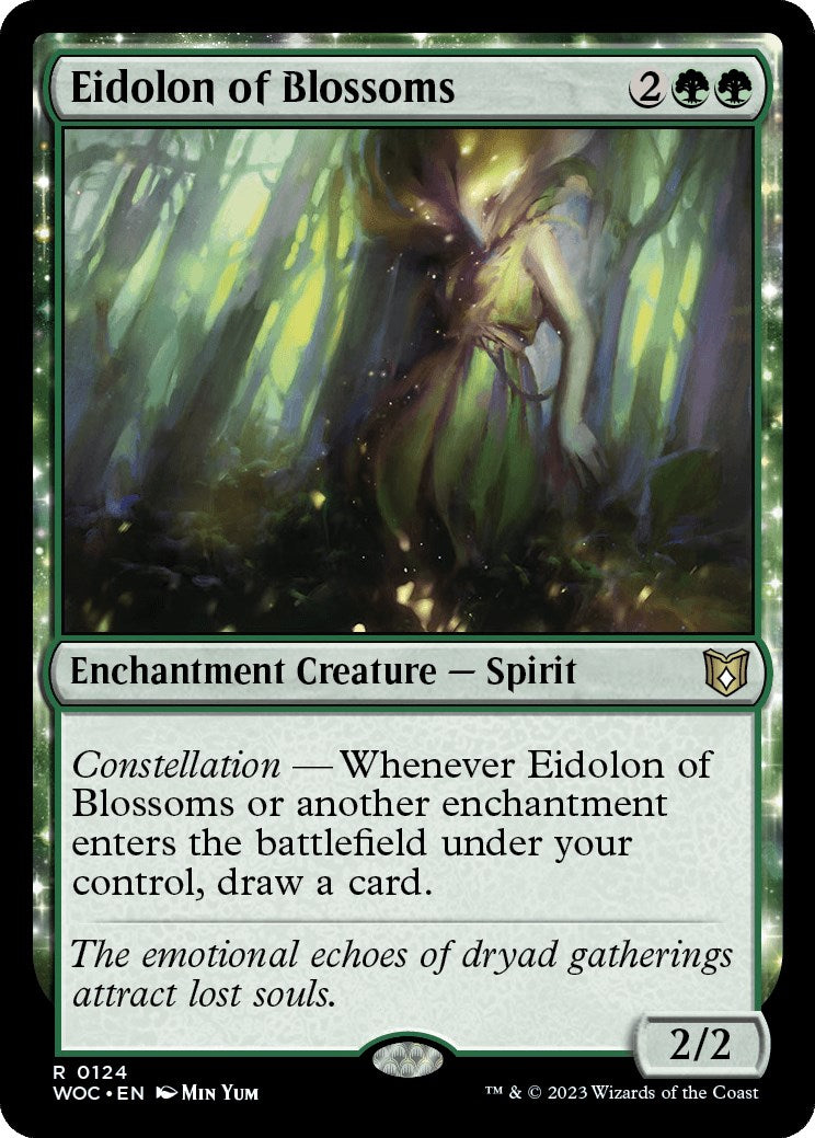 Eidolon of Blossoms [Wilds of Eldraine Commander] | Gam3 Escape