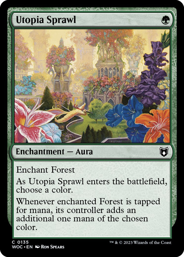 Utopia Sprawl [Wilds of Eldraine Commander] | Gam3 Escape