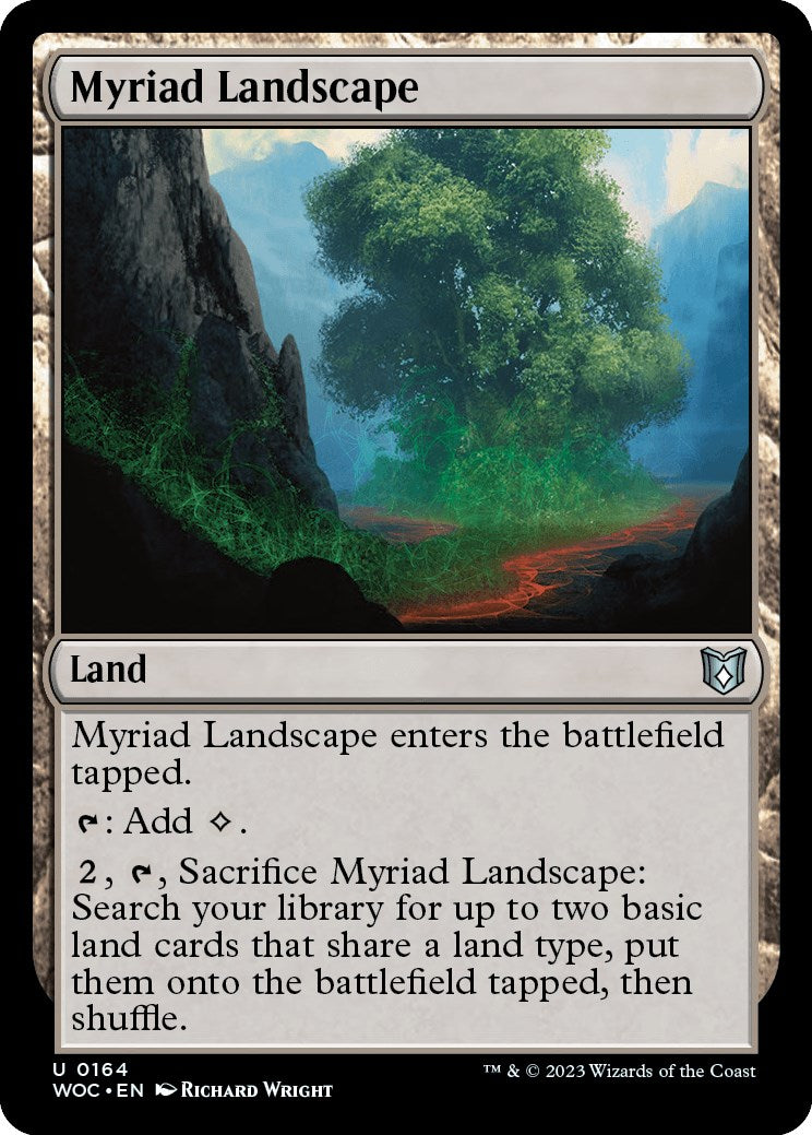 Myriad Landscape [Wilds of Eldraine Commander] | Gam3 Escape