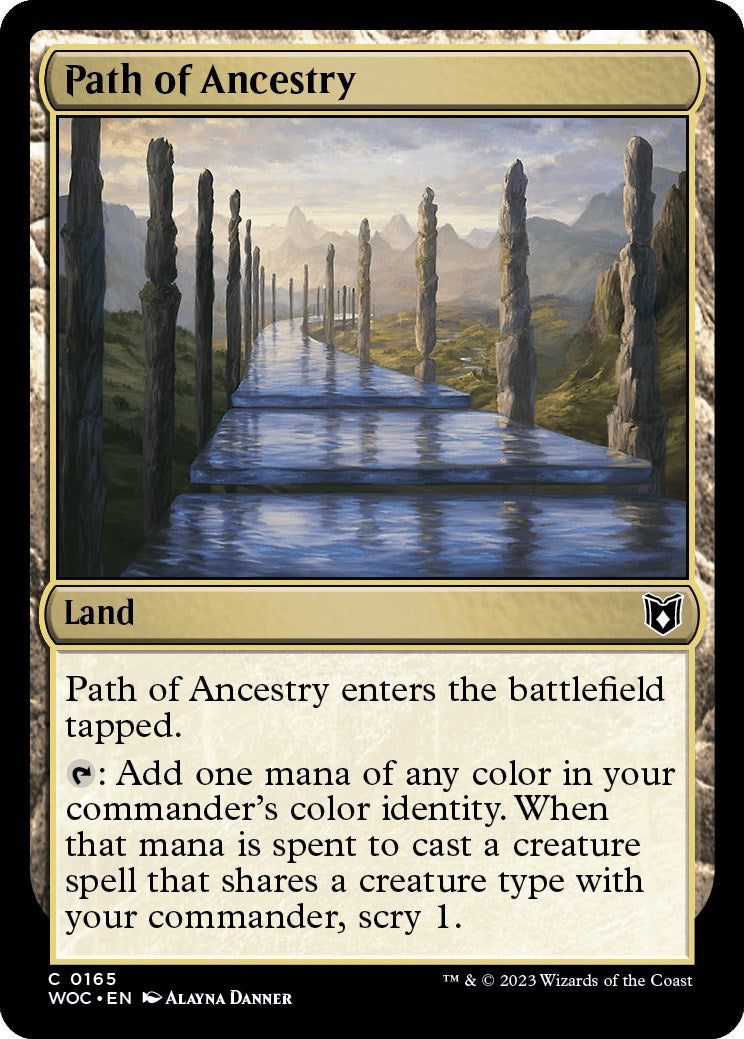 Path of Ancestry [Wilds of Eldraine Commander] | Gam3 Escape