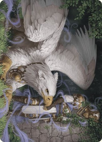 Dutiful Griffin Art Card [Wilds of Eldraine Art Series] | Gam3 Escape