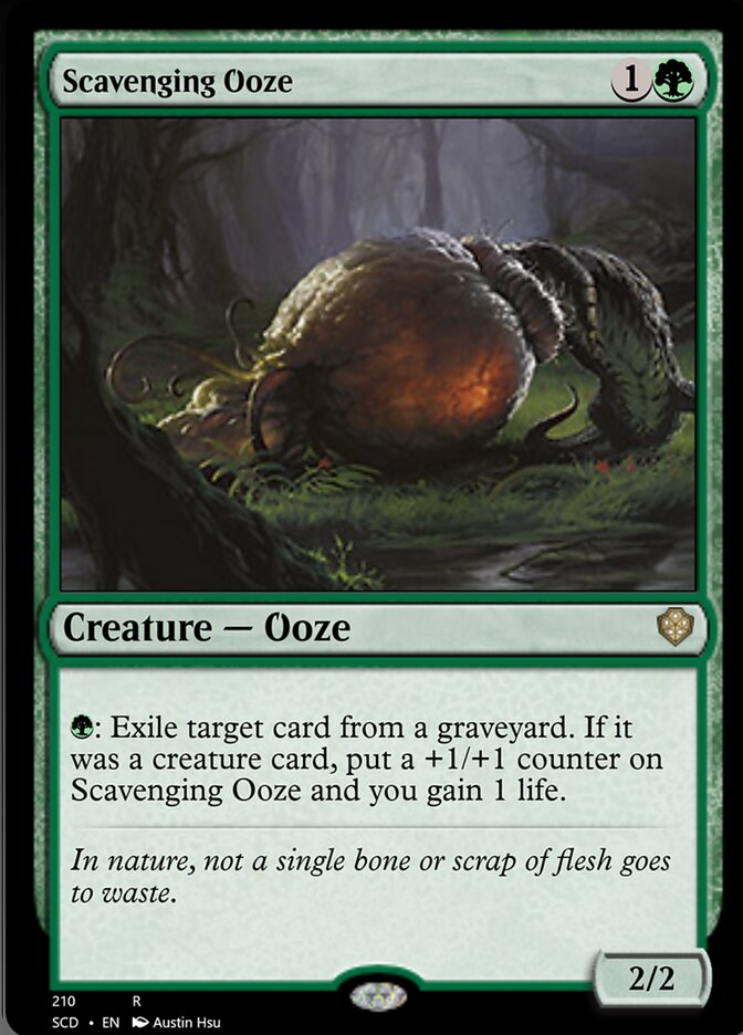 Scavenging Ooze [Starter Commander Decks] | Gam3 Escape