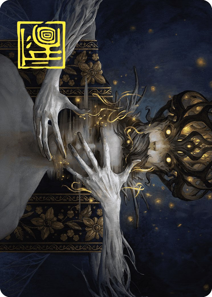 Ego Drain Art Card (Gold-Stamped Signature) [Wilds of Eldraine Art Series] | Gam3 Escape