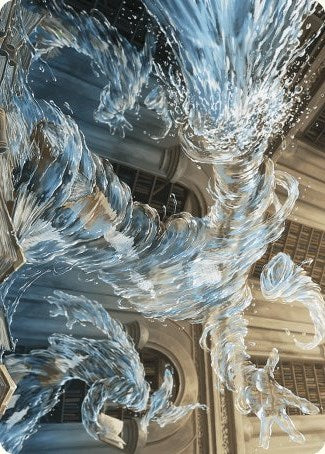 Splashy Spellcaster Art Card [Wilds of Eldraine Art Series] | Gam3 Escape