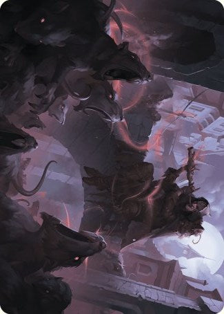 Gnawing Crescendo Art Card [Wilds of Eldraine Art Series] | Gam3 Escape