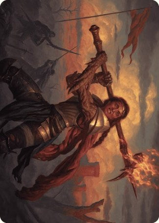 Imodane, the Pyrohammer Art Card [Wilds of Eldraine Art Series] | Gam3 Escape