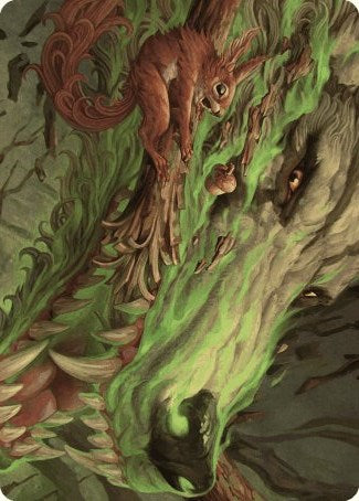 Leaping Ambush Art Card [Wilds of Eldraine Art Series] | Gam3 Escape