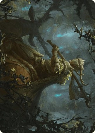Verdant Outrider Art Card [Wilds of Eldraine Art Series] | Gam3 Escape