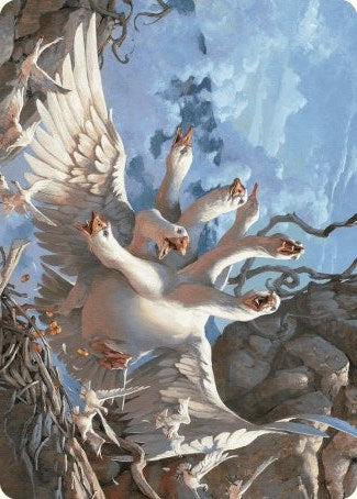 The Goose Mother Art Card [Wilds of Eldraine Art Series] | Gam3 Escape