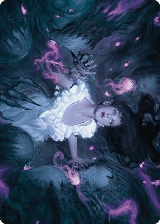 Neva, Stalked by Nightmares Art Card [Wilds of Eldraine Art Series] | Gam3 Escape