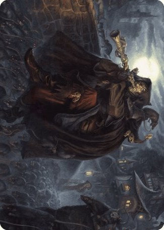 Totentanz, Swarm Piper Art Card [Wilds of Eldraine Art Series] | Gam3 Escape