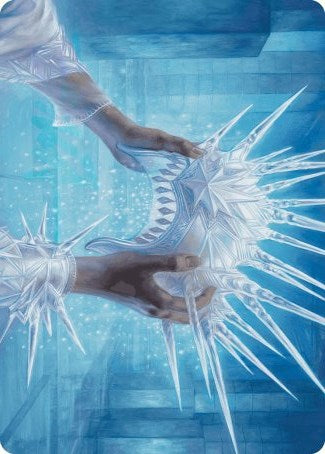 Hylda's Crown of Winter Art Card [Wilds of Eldraine Art Series] | Gam3 Escape