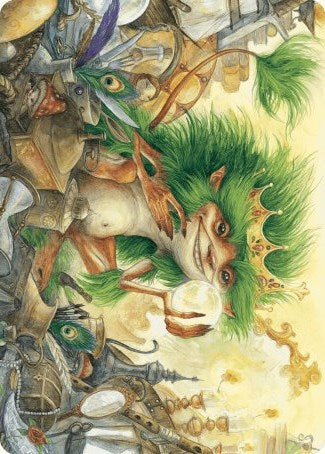 Knickknack Ouphe Art Card [Wilds of Eldraine Art Series] | Gam3 Escape