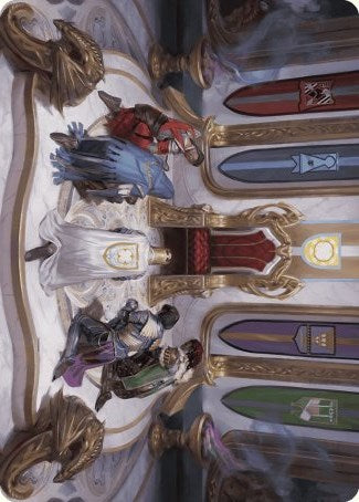 Throne of Eldraine Art Card [Wilds of Eldraine Art Series] | Gam3 Escape