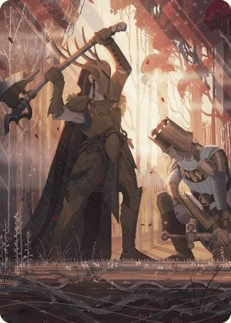 Karmic Justice Art Card [Wilds of Eldraine Art Series] | Gam3 Escape