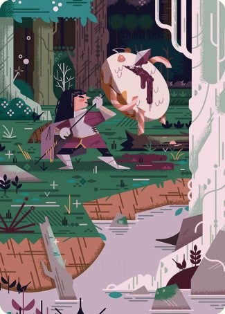 Stab Wound Art Card [Wilds of Eldraine Art Series] | Gam3 Escape