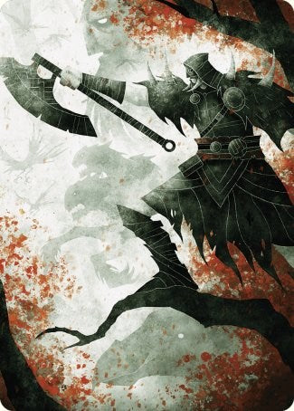 Garruk's Uprising Art Card [Wilds of Eldraine Art Series] | Gam3 Escape